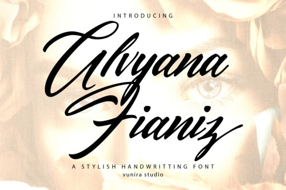 Alvyana Fianiz: A Sophisticated Script Font for Elegant Branding