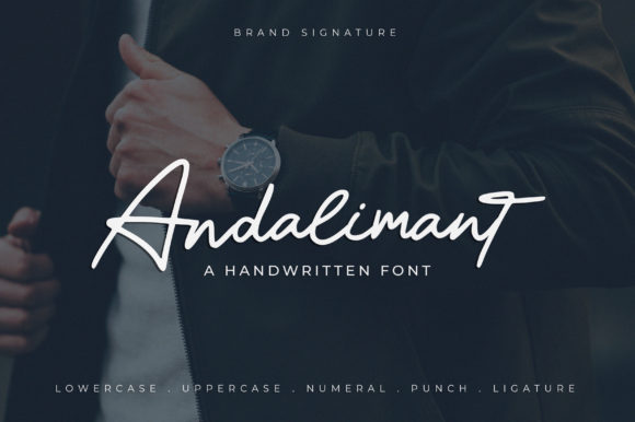 Andalimant: The Elegant Script Typeface for Handmade Branding