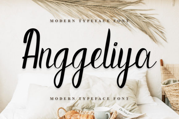 Anggeliya: The Playful Script Font for Distinctive Brand Identity