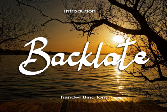 Backlate Typeface Review: A Chic Script for Modern Brand Identity