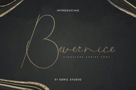 Bevernice: The Script Font That Elevates Campaign Visuals