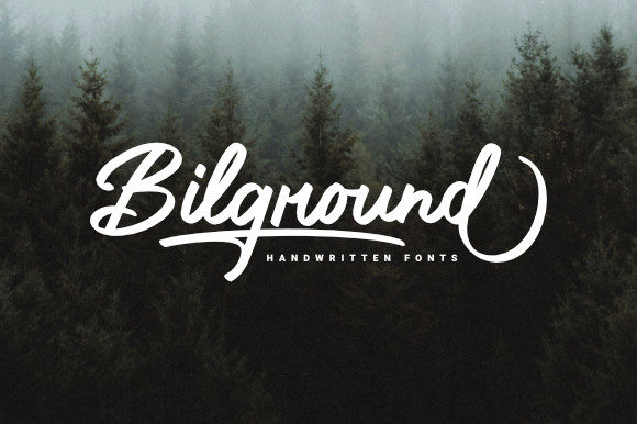 Bilground: The Perfect Script Font for Modern Web Design