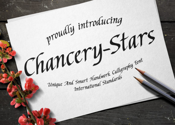 Chancery Stars Typeface Review for Campaign Design
