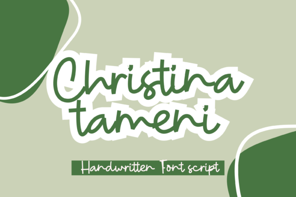 Christina Tameni: The Script Font That Elevates Editorial Design