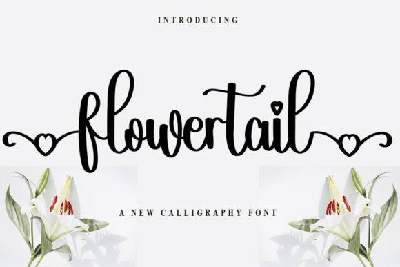 Flowertail: A Playful Script Typeface for Dynamic Web Design