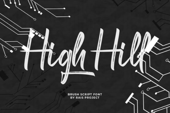 High Hill: The Perfect Script Font for Small Business Branding