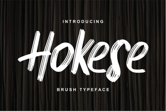 Hokese Brush: A Script Font for Elegant Brand Identity