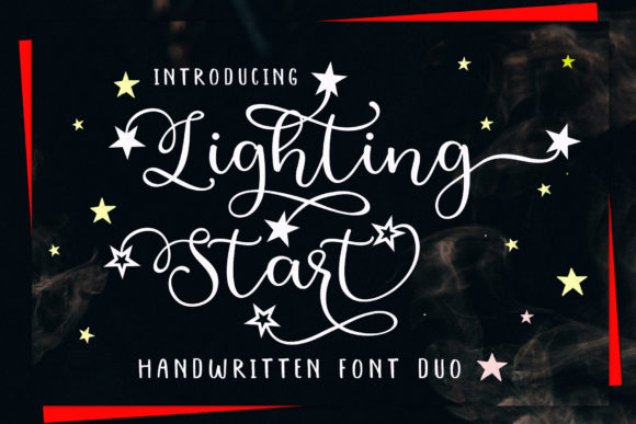 Lighting Start: Elevate Your Handmade Brand with Elegant Script Typography