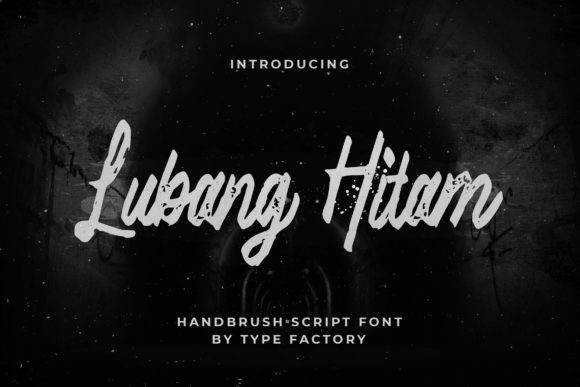 Lubang Hitam: The Elegant Script Font for Handmade Products