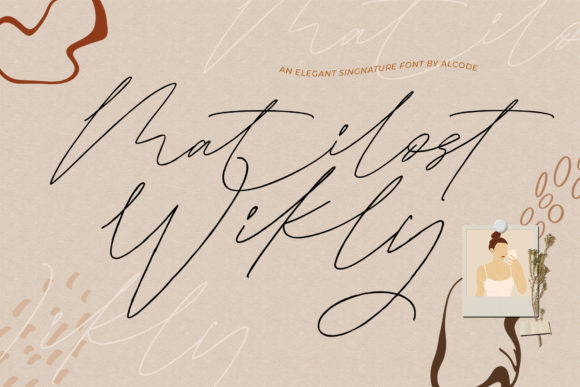 Matilost Wikly: The Elegant Script Font for Polished Branding
