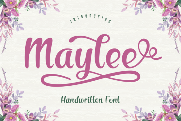 Maylee: The Cheery Script Font for Memorable Brand Identity