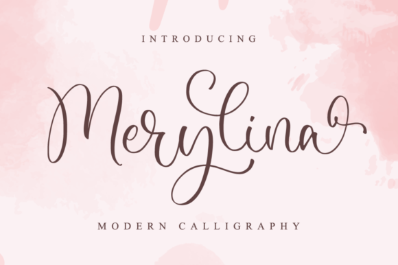 Merylina: A Graceful Script Font for Polished Brand Identity