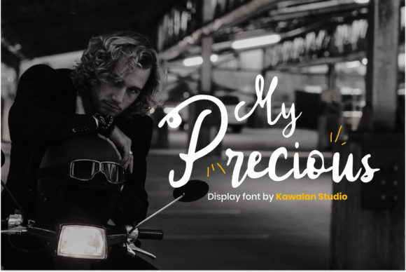 My Precious: A Stylish Script Font for Editorial Design