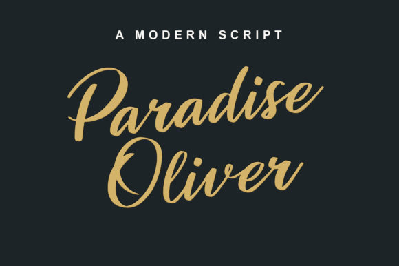Paradise Oliver: A Designer’s Honest Take on This Script Typeface