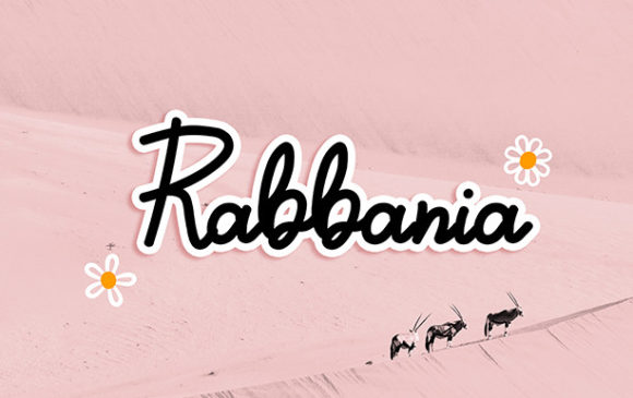 Rabbania: The Delicate Script Typeface for Elegant Web Design