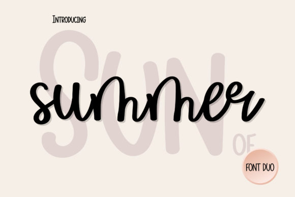 Sun of Summer: The Perfect Typeface for Warm Editorial Design