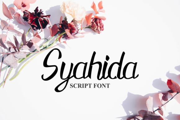 Syahida: The Elegant Script Font for Handmade Labels and Invitations