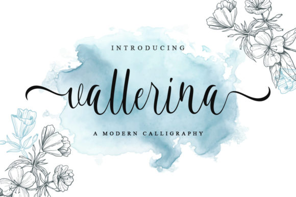 Vallerina: The Playful Script Font for Memorable Brand Visuals