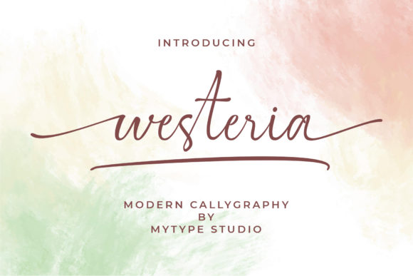 Westeria: Elevate Your Brand Identity With Elegant Script Typography
