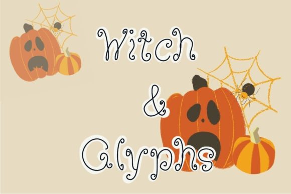 Witch Glyphs: A Whimsical Script Font for Campaign Design